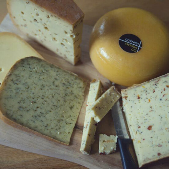 Cornish Gouda with Honey & Clover