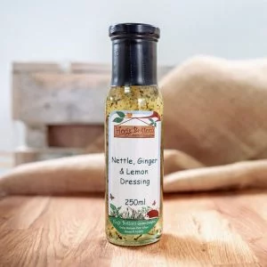 Hogs Nettle, Ginger, Lemon Dressing