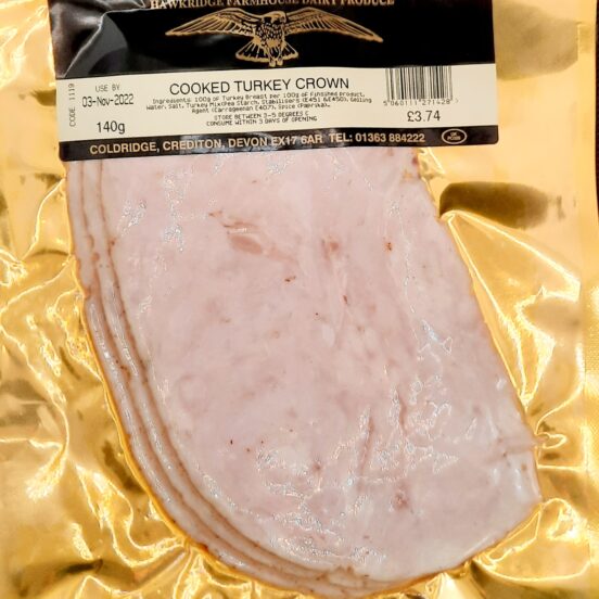 Cooked Turkey Slice Pre Pack