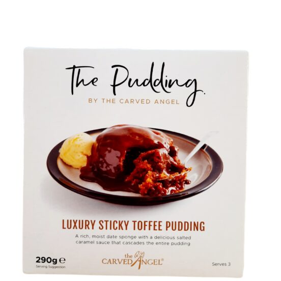 Carved Angel Luxury Sticky Toffee Pudding