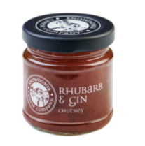 Snowdonia Rhubarb & Gin Chutney 114g