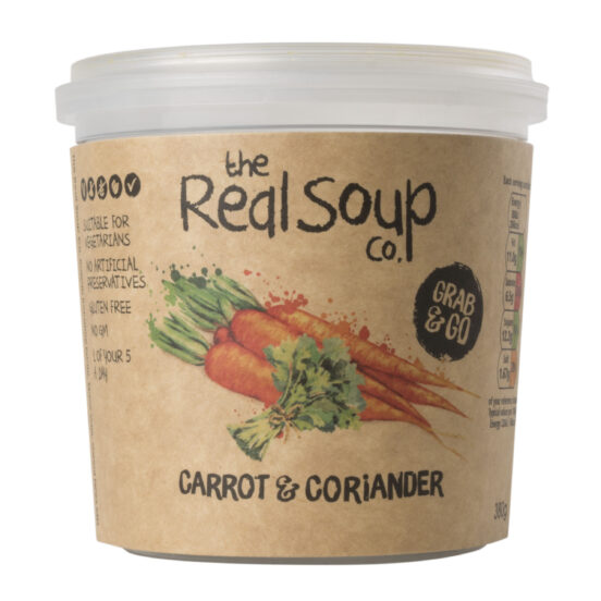 Real Soup Co Carrot & Coriander Soup