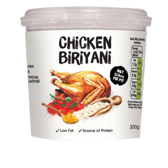 Chicken Biriyani Grab & Go Pot