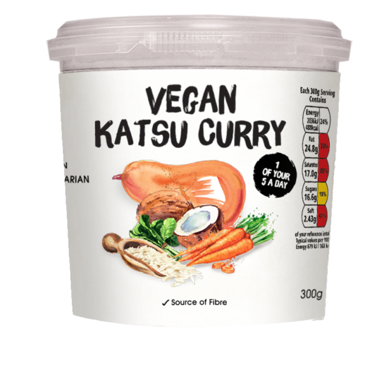 Vegan Katsu Curry Grab & Go Pot