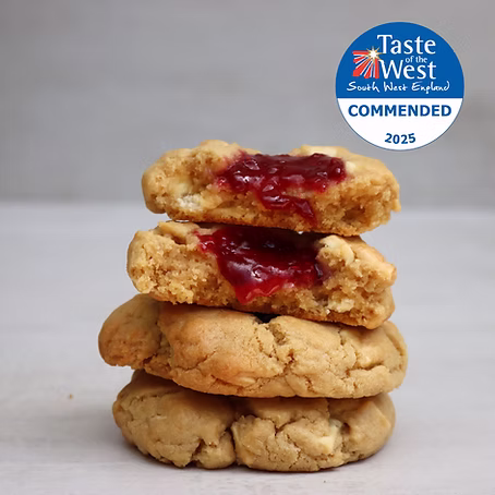White Chocolate and Raspberry Cookies