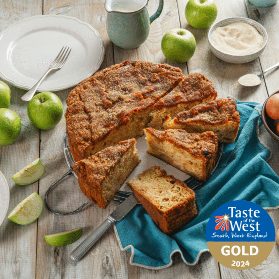 Peck & Strong Apple Cake