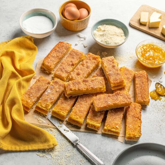 Peck and Strong Passionfruit and Coconut Frangipane