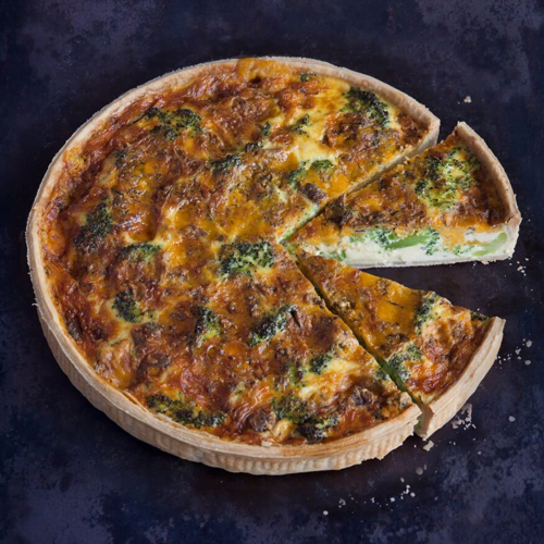 Peck & Strong Shropshire Blue & Broccoli Tart