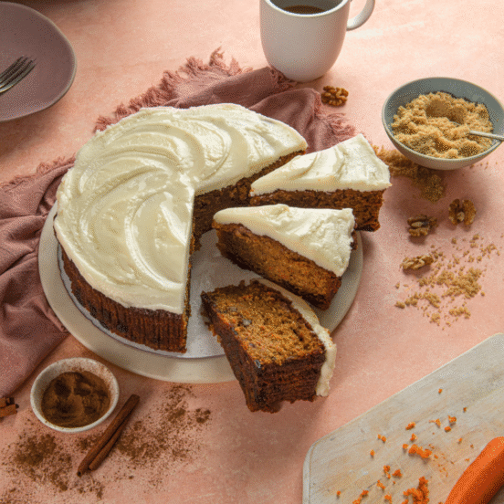 Peck & Strong Carrot Cake with Cream Cheese Icing