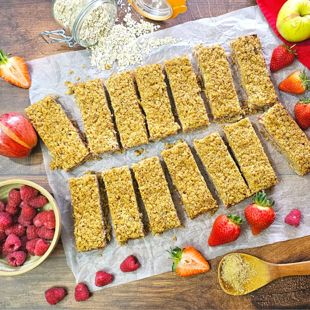 Peck and Strong Gluten Free Vegan Summer Fruit Flapjack (Seasonal)