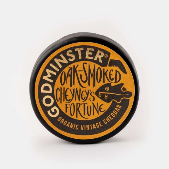 Godminster Oak-smoked Vintage Cheddar