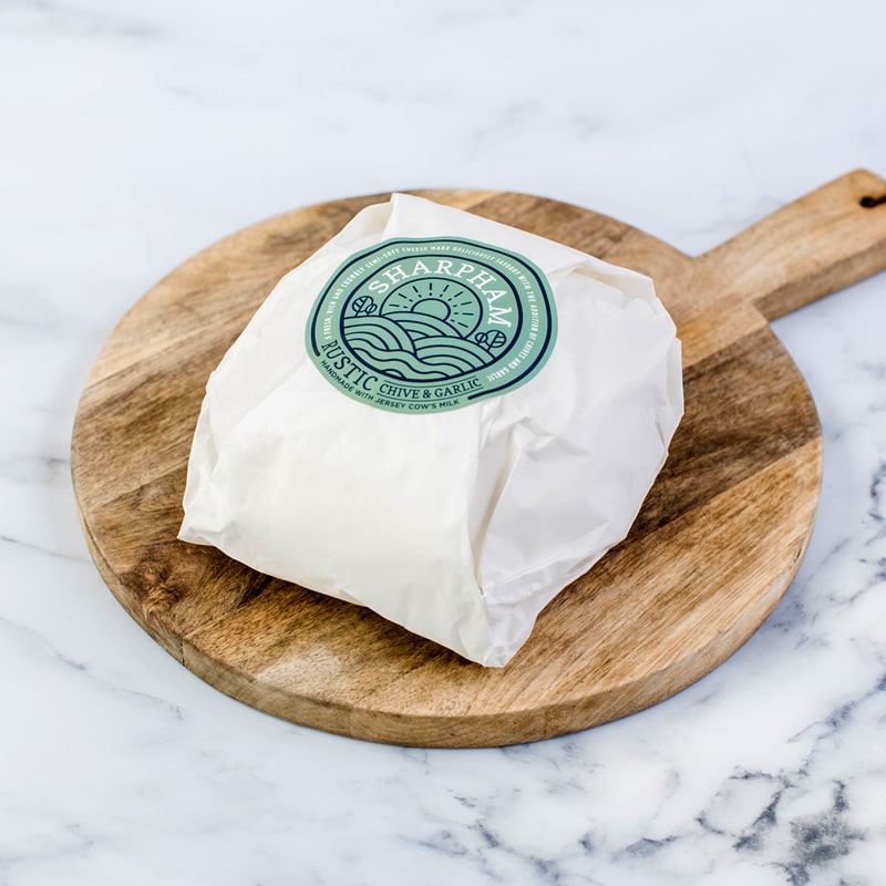 Sharpham Rustic Garlic & Chives